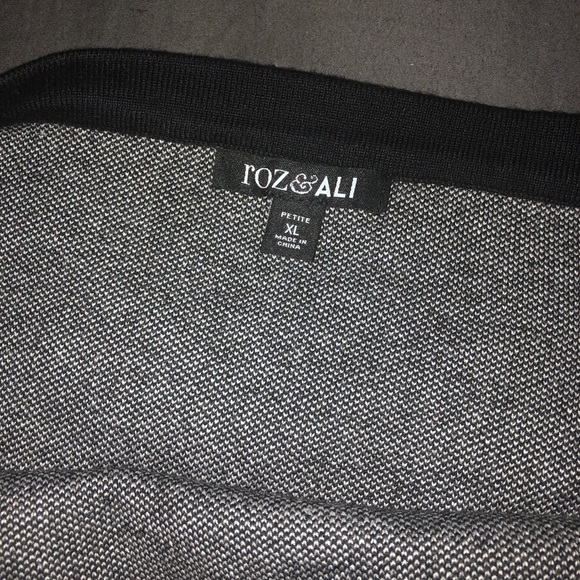 Roz & Ali Damask A-line Skirt - Picture 6 of 7